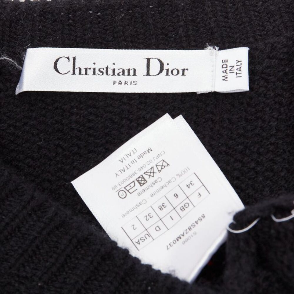 Christian Dior 100% Cashmere Sweater - Picture 8 of 9